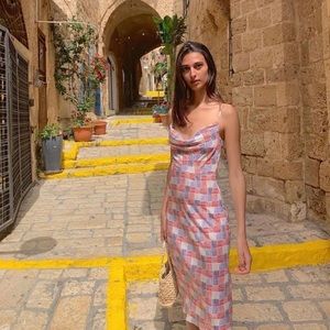 Realisation par capulet silk dress